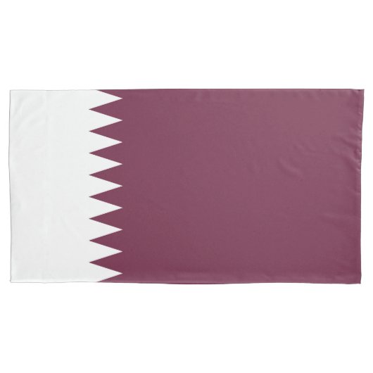 Qatar-vlag Kussensloop (Voorkant)
