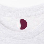 Qatar-vlag Labels (Aangebracht)