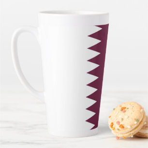 Qatar-vlag Latte Mok