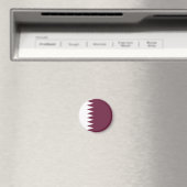 Qatar-vlag Magneet (Insitu (Vaatwasser))