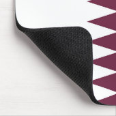 Qatar-vlag Muismat (Hoek)