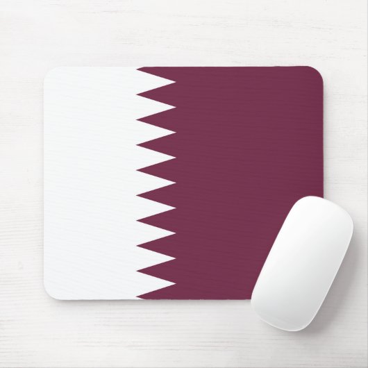 Qatar-vlag Muismat (Met muis)