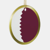 Qatar Vlag Ornament (Rechts)