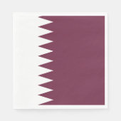 Qatar-vlag Servet (Voorkant)