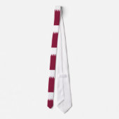 Qatar-vlag Stropdas (Achterkant)