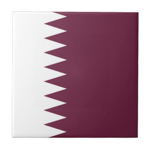 Qatar-vlag Tegeltje