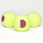 Qatar-vlag Tennisballen (Multi)