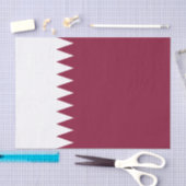Qatar-vlag Tissuepapier (Craft)