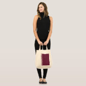 Qatar-vlag Tote Bag (Voorkant (model))