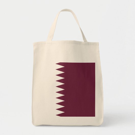 Qatar-vlag Tote Bag (Voorkant)