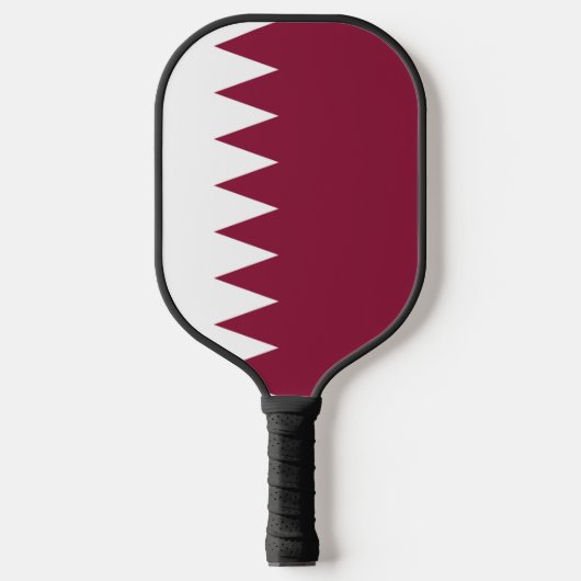Qatar-vlaggen van wapens pickleball paddle (Voorkant)