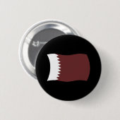 Qatar-vlagknop Ronde Button 5,7 Cm (Voorkant /achterkant)