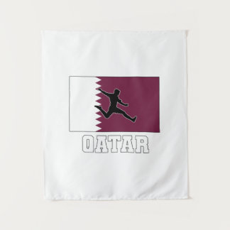 Qatar Voetbal Nationale Team Wandkleed
