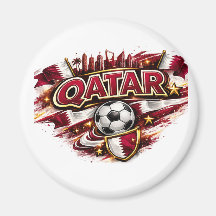Qatar Voetbalfan Mok | Patriotische Voetbal Suppor