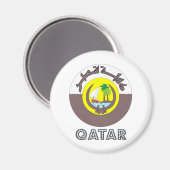 Qatar-wapenstilstand Magneet (Voorkant / Achterkant)
