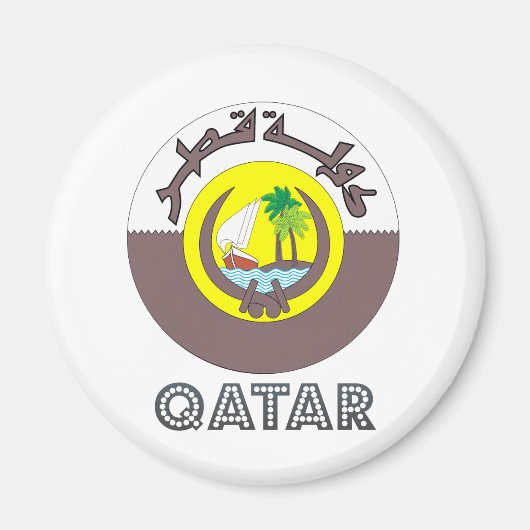 Qatar-wapenstilstand Magneet (Voorkant)
