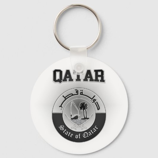 Qatar-wapenstilstand Sleutelhanger (Voorkant)