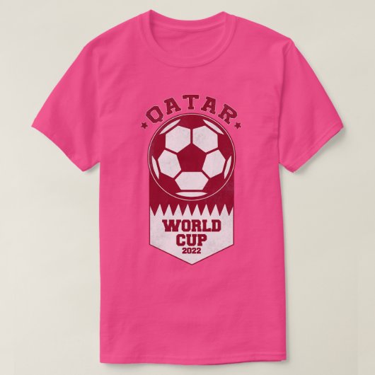  Qatar WK 2022 T-shirt (Design voorkant)