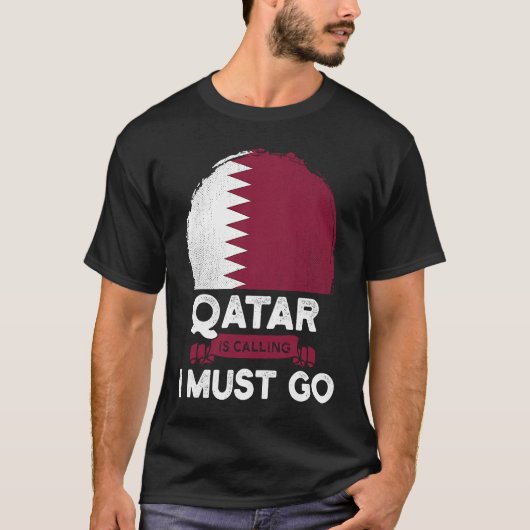 Qatar zegt dat ik moet gaan naar het erfgoed van Q T-shirt (Voorkant)