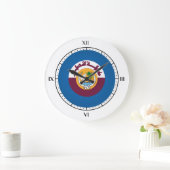 Qatarese wapenmantel grote klok (Huis)