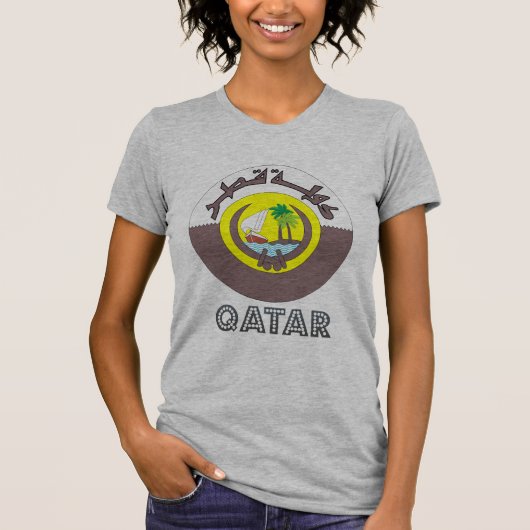 Qatari Emblem T-shirt (Voorkant)