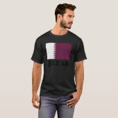 Qatari Qatar Flag Pride Qatari Flag 1 T-shirt (Voorkant volledig)