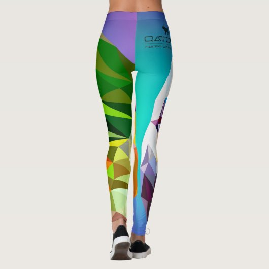 QATTOOS-Leggings Leggings (Achterkant)