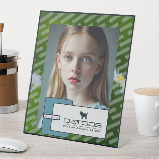 QATTOOS RECLAMEBORD MET VOETSTUK (Insitu)