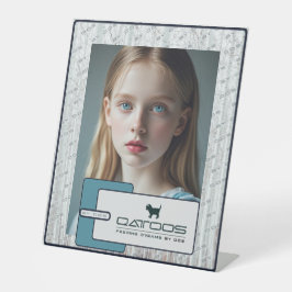 QATTOOS RECLAMEBORD MET VOETSTUK