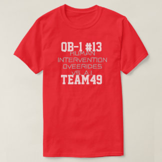 QB-13 INTERVENTIE OVER A.I. T-SHIRT