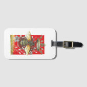 QB-Bagagelabel Bagagelabel (Voorkant (horizontaal))