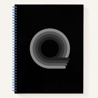 QBD Logo Hardcover Grafiekpapier Notitieboek