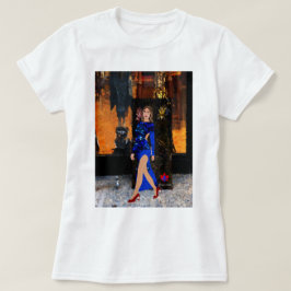 Qc dame LeeMariie's creatieve ontwerpen T-shirt