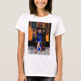 Qc dame LeeMariie's creatieve ontwerpen T-shirt