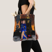 Qc Lady LeeMariie's creatieve ontwerpen Tote Bag (Dichtbij)
