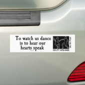 QCCD-bumpersticker Bumpersticker (Op auto)