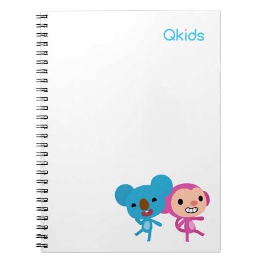 Qchildren Notitieboek voor docenten, studenten, ki (Voorkant)