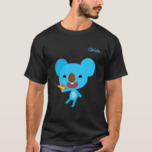 Qchildren Shirt (koby met waterpistool) (Voorkant)