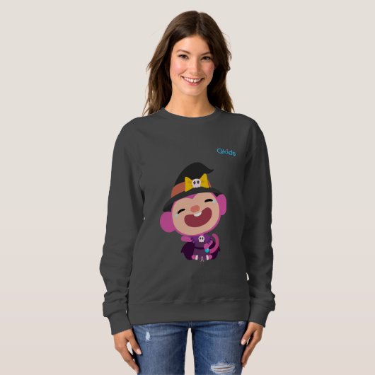 Qchildren Sweatshirt (Momo Halloween) (Voorkant volledig)