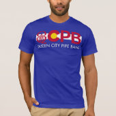 QCPB Colorado Pride W/text T-Shirt (Voorkant)
