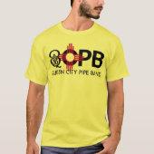 QCPB New Mexico Pride W/text T-Shirt (Voorkant)