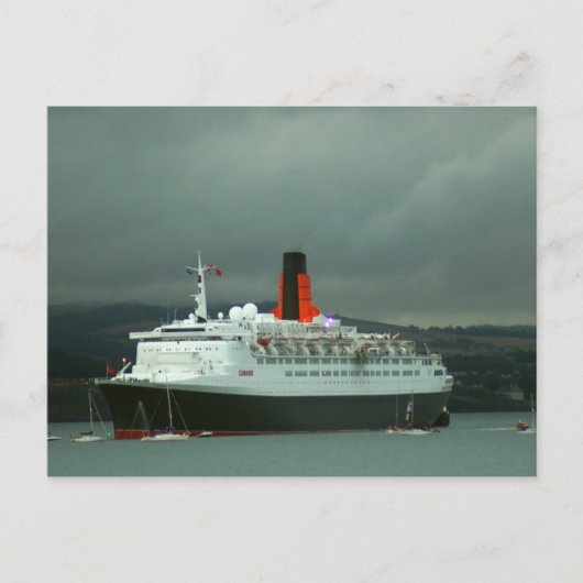 QE2 bij South Queensferry Briefkaart (Voorkant)