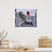 QE2 bij Stavanger Poster (Keuken)