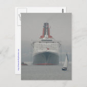 QE2 BRIEFKAART (Voorkant / Achterkant)