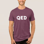 QED T-Shirt (Voorkant)