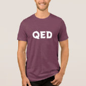 QED T-Shirt (Voorkant)