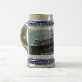 QEII No. 2 Long Beach, Queen Elizabeth II Bierpul (Voorkant links)