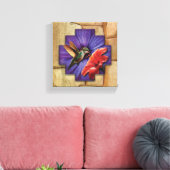 Q'enti - Canvas Wrap Muurkunst Afdruk (Insitu (Woonkamer))