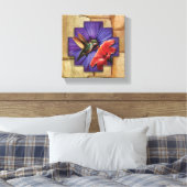 Q'enti - Canvas Wrap Muurkunst Afdruk (Insitu (Slaapkamer))