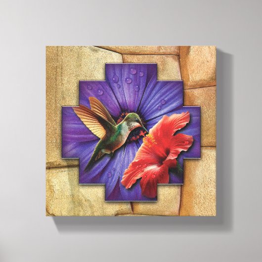 Q'enti - Canvas Wrap Muurkunst Afdruk (Voorkant)